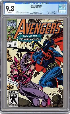Buy Avengers #344 CGC 9.8 1992 3968384002 • 252.40£