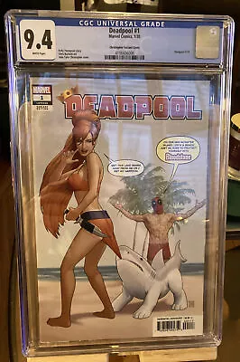 Buy Marvel Comics Deadpool 1 (LGY316) Bloodstone And Jeff Coppertone Variant CGC 9.4 • 150£