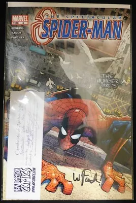Buy Spectacular Spider-man 3 Marvel Comic Signed Wayne Faucher W/coa Ramos 2003 Nm • 4.01£