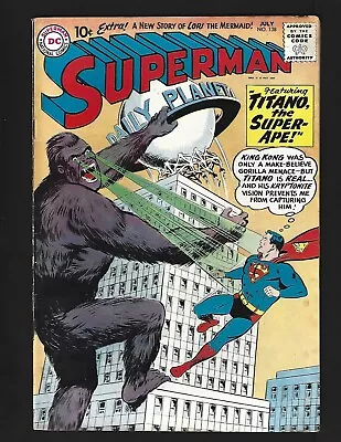 Buy Superman #138 FN 2nd & Origin Titano The Super-Ape Batman Aquaman Lori Lemaris • 52.97£