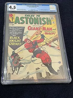 Buy Tales To Astonish #52 (1964) ✨ Graded 4.5 OFF-White Pages By CGC 1st Black Knigh • 178.73£