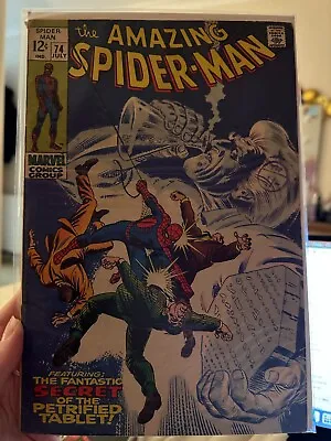 Buy The Amazing Spider-Man #74 Jul 69 “If This Be Bedlam!”  Grade VF/FN • 19.99£