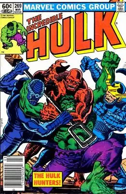 Buy Incredible Hulk (1962) # 269 Newsstand (5.0-VGF) The Hulk Hunters 1982 • 6.75£