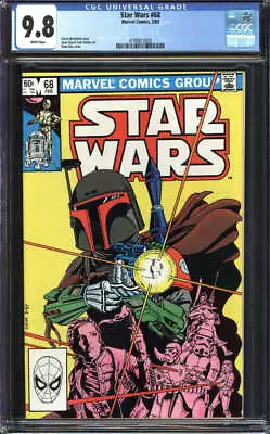 Buy Star Wars #68 Cgc 9.8 White Pages // Bronze Age Boba Fett Cover 1983 Id: 52487 • 1,135.24£
