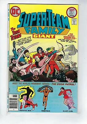 Buy SUPER-TEAM FAMILY # 7 (Teen Titans / Doom Patrol, NOV 1976) VF • 8.95£