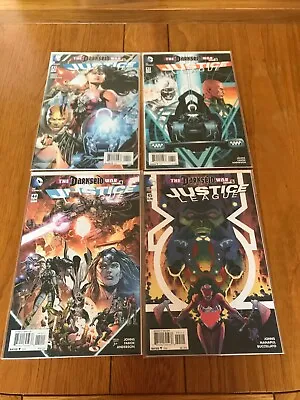Buy  Justice League 42,43,44,45. All Nm Cond. 2011 Series. The New 52!  • 5.25£