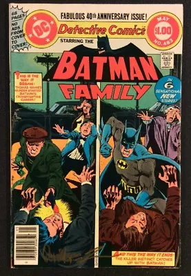 Buy BATMAN DETECTIVE COMICS #483 Batman Family SIGNED Jose Luis Garcia-Lopez DC 1979 • 31.62£
