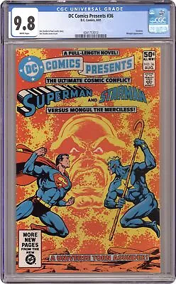 Buy DC Comics Presents #36 CGC 9.8 1981 4341753013 • 90.92£