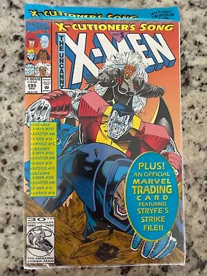 Buy Uncanny X-Men #295 Vol 1 (Marvel 1992) Ploybagged W/ Wolverine &Bishop Card, NM- • 2.84£
