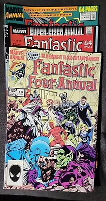 Buy 1984-1990 Fantastic Four Annual 18, 21, 23 - Marvel - High Grade VF/NM • 11.85£