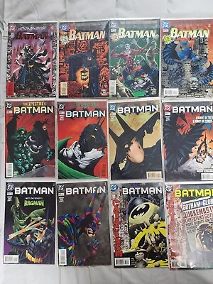 Buy DC Comics Batman  Comic Book Lot Of 104. #529-633 Sequence 1996-2004 • 553.43£