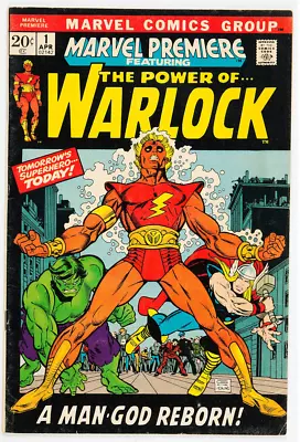 Buy Marvel Premiere (1972) #1 1st Appearance HIM As Adam Warlock! Marvel • 157.19£