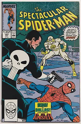 Buy Spectacular Spider-Man 143 NM+ 9.6 Marvel 1988 Punisher Sal Buscema • 10.67£