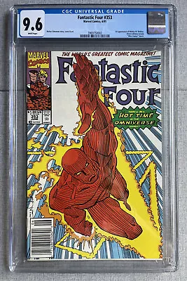 Buy Fantastic Four #353 CGC 9.6 Newsstand Variant 1st Appearance Mobius Loki Key • 63.18£
