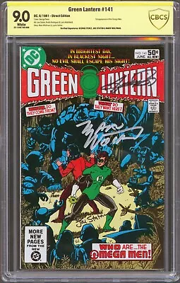 Buy Green Lantern #141 CBCS 9.0 Signed Perez, Staton, Wolfman 1st App Omega Men 1981 • 374.46£
