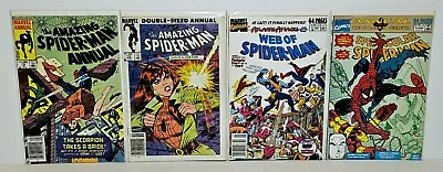 Buy Amazing Spider-Man Annual 18-19 Spectacular Spider-Man Annual 11 Web Of Annual 5 • 24.01£