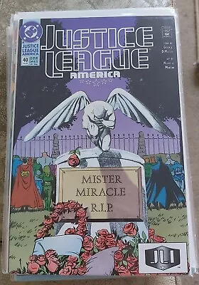 Buy Justice League Of America #40 July 1990 VF • 2.50£