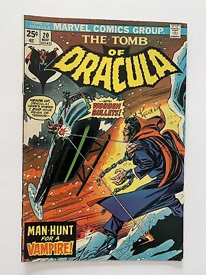 Buy MARVEL The Tomb Of Dracula 20 Dr. Sun 1st Full Appearance 1974 • 9.64£