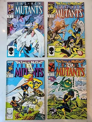Buy The New Mutants Comic Bundle X4 #56🔑,#59🔑,#60🔑, #61 (1987) • 13.99£