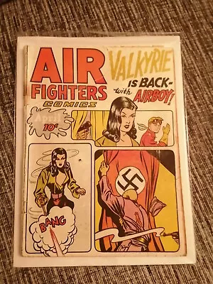 Buy AIR FIGHTERS COMICS Vol. 2 #7 Valkyrie Cover Appearance, 1944, Low Grade • 60£