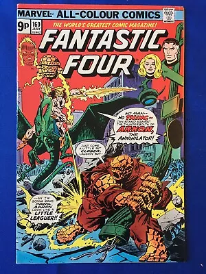 Buy Fantastic Four #160 VFN- (7.5) MARVEL ( Vol 1 1975)  • 15£