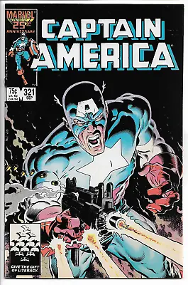 Buy Captain America 321 VF KEY 1st ULTIMATUM Marvel Comics Mike Zeck Cover 1986 • 6.36£