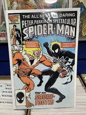 Buy Spectacular Spider-Man # 116 - 1st Full Foreigner VF Cond • 11.91£