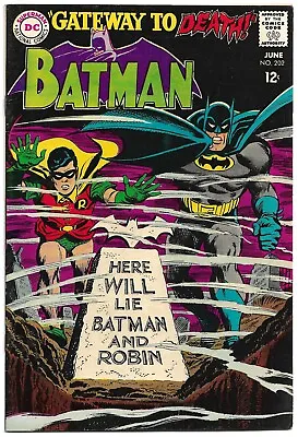Buy Batman #202 (DC 1968)  ** Fine ** • 43.94£