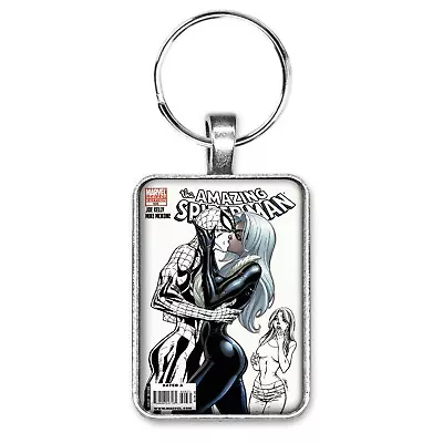 Buy The Amazing Spider-Man #606 Variant Cover Key Ring Or Necklace Black Cat Comic • 12.29£