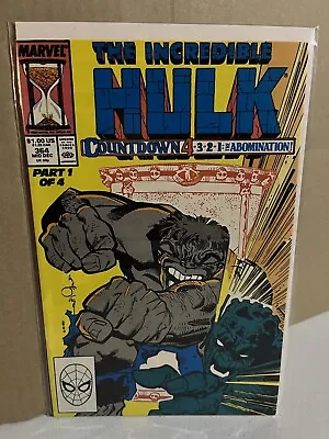 Buy Incredible Hulk 364 🔑1st App MADMAN🔥1989 ABOMINATION🔥Copper Comics🔥NM- • 11.82£