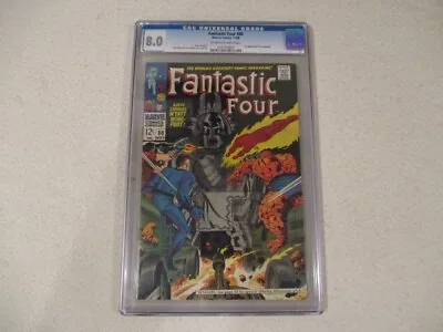 Buy Fantastic Four 80 Cgc 8.0 Off-white To White Pages • 79.95£