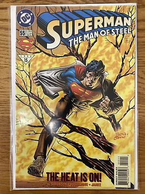 Buy Superman: The Man Of Steel #55 April 1996 Simonson / Bogdanove DC Comics • 0.99£