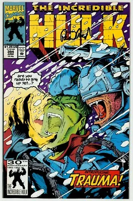 Buy Peter David SIGNED Incredible Hulk #394 Andrew Wildman Cover & Art Marvel Comics • 11.85£