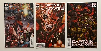 Buy Captain Marvel #12, 13 & 14 (Marvel 2020) 3 X NM / NM- Comics • 29.95£