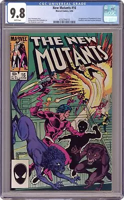 Buy New Mutants #16 CGC 9.8 1984 4356394018 1st App. Warpath • 167.90£
