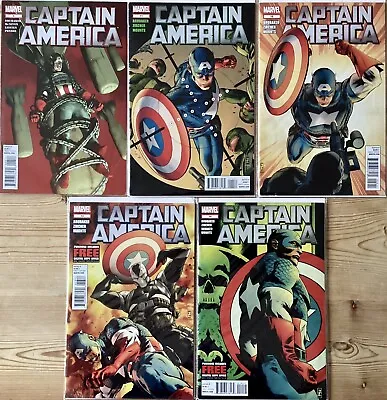 Buy Captain America #4 11 12 13 14, Vol. 6, Marvel 5 Comic Bundle, 2012, Good, • 14.99£