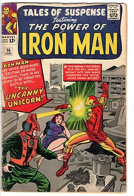 Buy Tales Of Suspense #56 (1964) - Grade 5.0 - 1st Appearance Of The Unicorn! • 63.55£