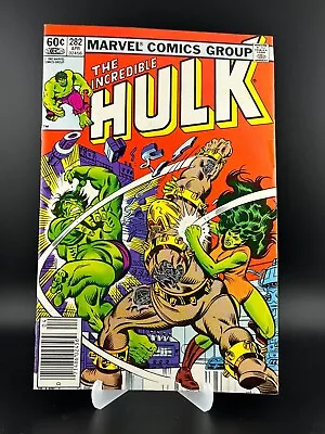 Buy Incredible Hulk #282 1983 1st She-Hulk & Hulk Team Up Rare Newstand Edition • 15.70£