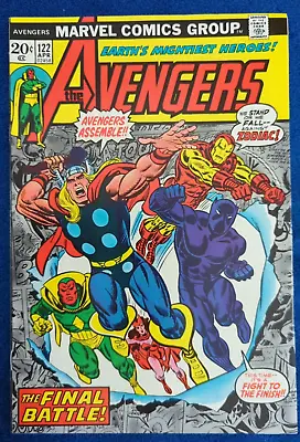 Buy The Avengers Vol 1 #122. 1974. Marvel. Featuring The Zodiac Cartel!! 9.0 Vf/nm!! • 19.86£