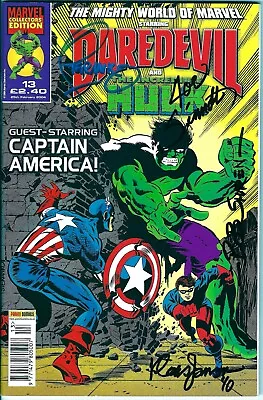 Buy Captain America #110~mighty World Marvel #13 Uk~signed Steranko~sinnott~trimpe • 157.68£