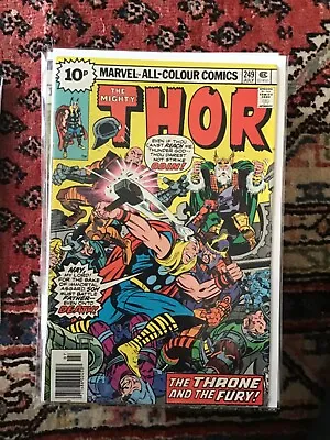 Buy  Mighty Thor Vol. 1 (1966-2011) #249  UK  Newstand VF+  • 7.95£