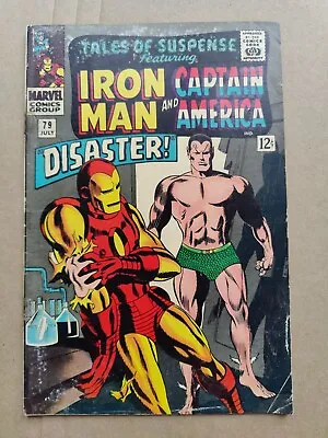 Buy Tales Of Suspense 79 LOW GRADE  Capt America Iron Man 1966 1st Cosmic Cube • 15.02£