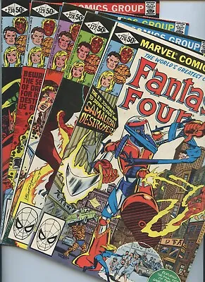 Buy Fantastic Four #226-235 1981 (10 Book Lot)(Avg VF) • 19.99£