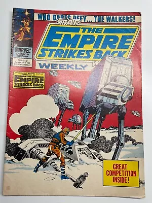 Buy Star Wars Weekly /Monthly The Empire Strikes Back No.123 Vintage Marvel Comic UK • 3.45£