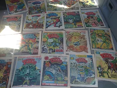 Buy 20 X Vintage 2000 AD Comics Judge Dredd  Comics 1982 • 25£