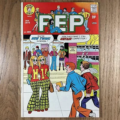 Buy Pep #285 Sexy Twins Cover Archie Series 1974 FN I Combine Ship! • 7.98£