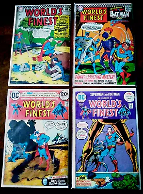 Buy World's Finest Comics 12 Comic Lot   1960s-1970s  Vintage  Low-Mid Grade  Batman • 38.13£