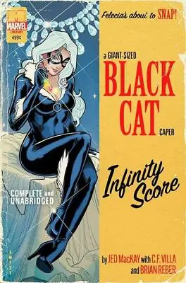 Buy GIANT SIZED BLACK CAT : INFINITY SCORE #1 Tony Fleecs Trade Variant • 8.95£