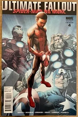 Buy Ultimate Fallout #4 SPIDERMAN NO MORE  1st App Of Miles Morales - 2nd Print • 60£