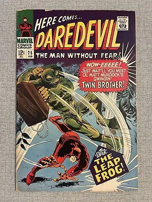 Buy Daredevil #25 Key 1st Appearance Leap Frog, Vincent Patilio Man Without Fear • 23.71£